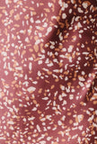 Plum Abstract Kimono Dress