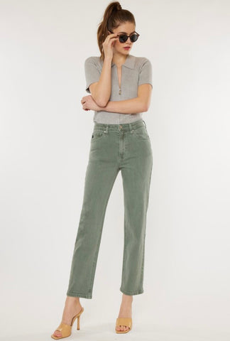 Sofie Olive High Rise Jeans