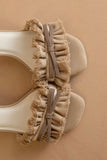 Khaki Julissa Bow Sandals