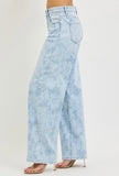 Audrey Floral Wide Leg Jeans