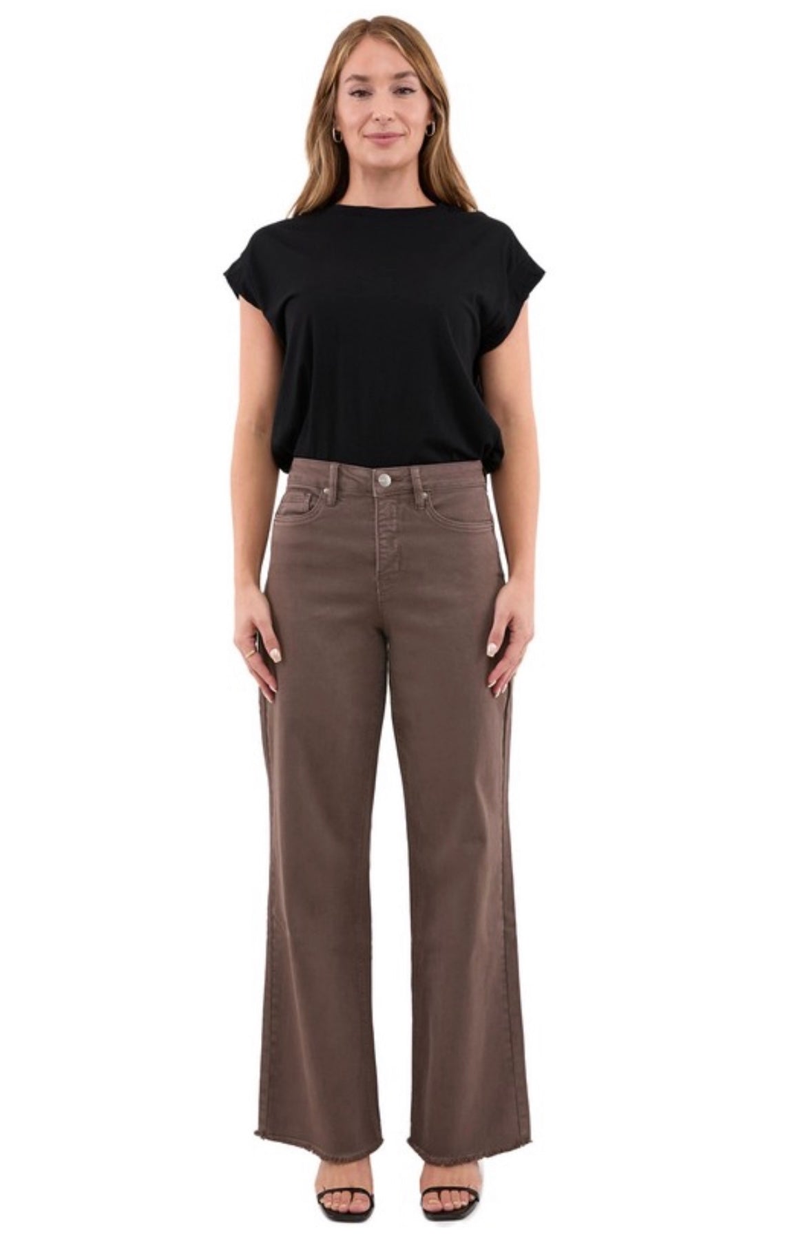 Chloe High Rise Wide Leg Jeans