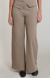 Heather Brown Wide Leg Pants