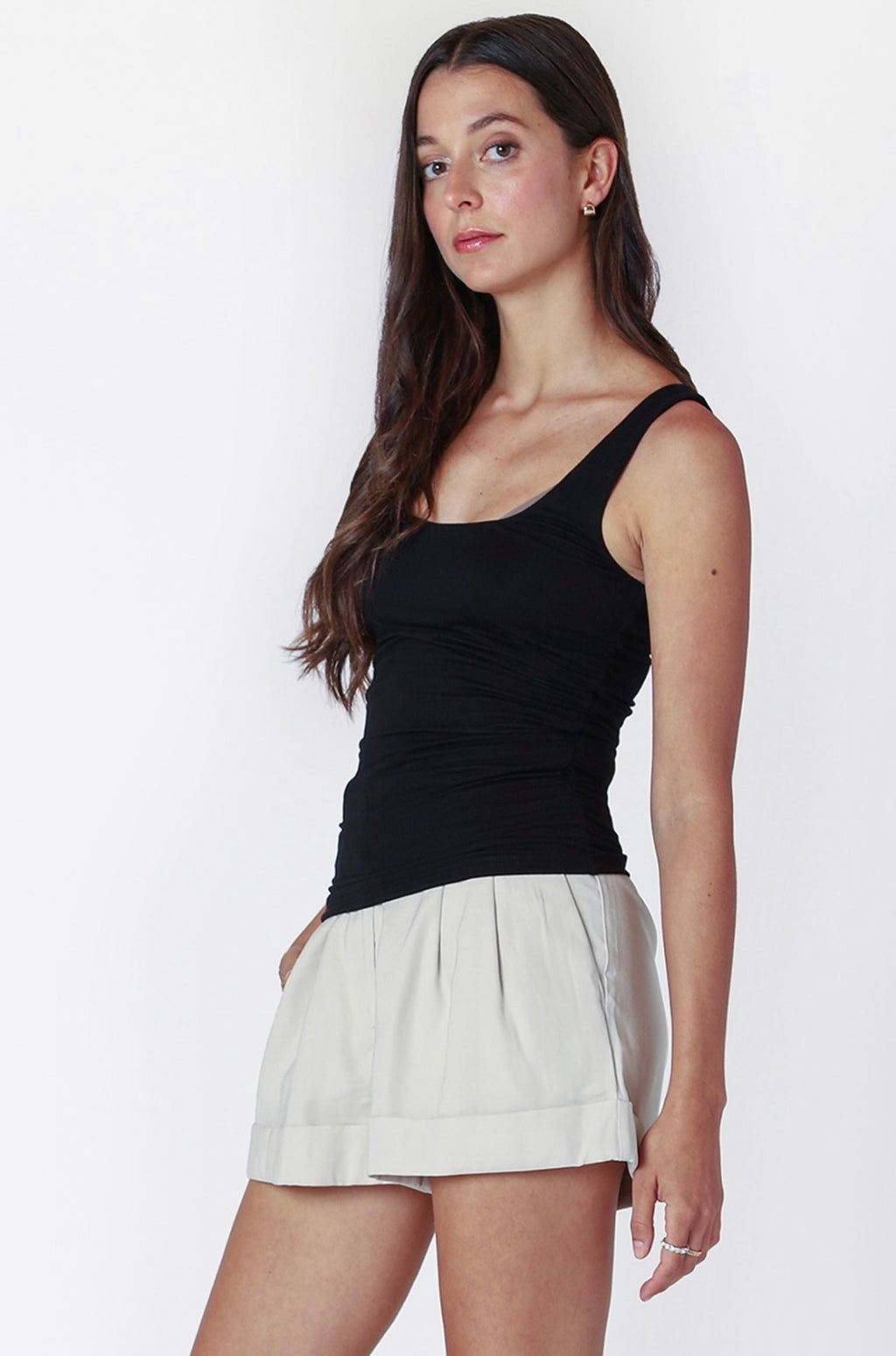 Black Cinch Cami