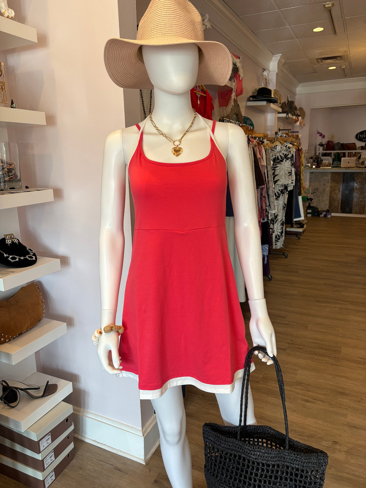 Red Tennis Dress