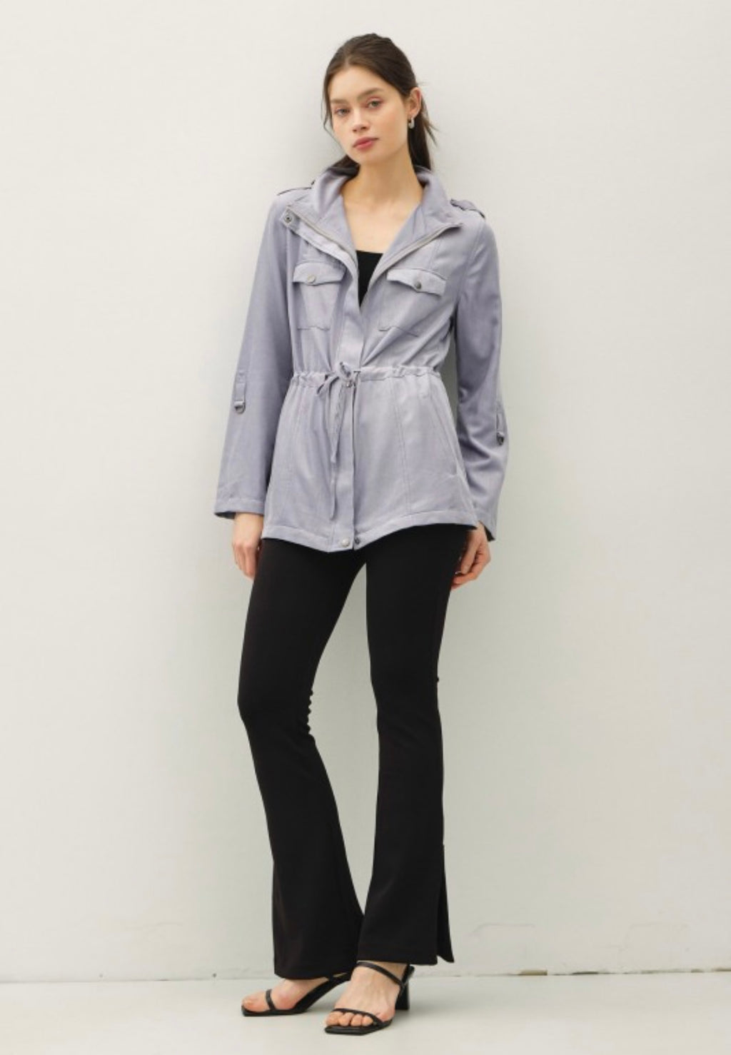 Pewter Utility Jacket