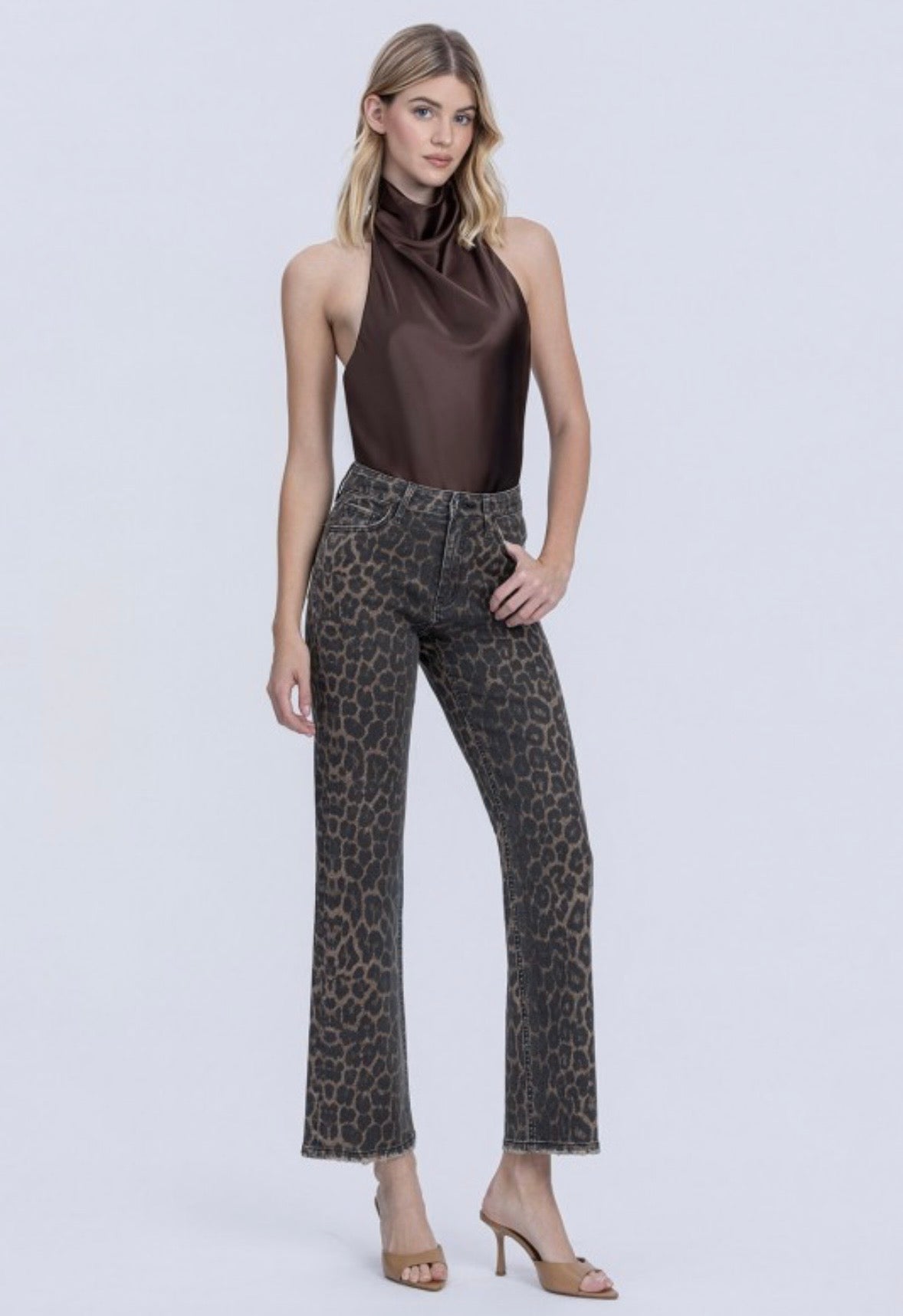 Koko Leopard Jeans