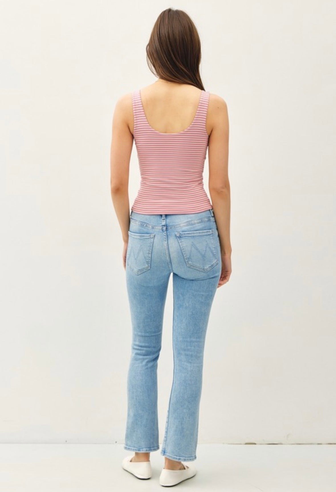 Mauve Stripe Cami