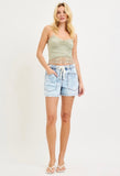 Light Paisley Shorts