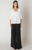 White Peasant Top