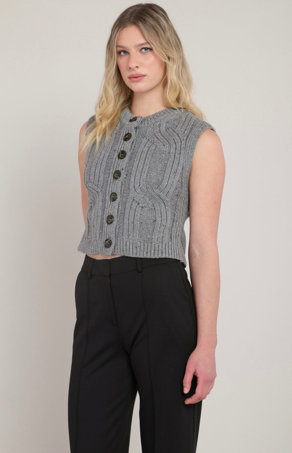 Great Button Sweater Vest