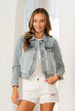 Tulle Denim Jacket
