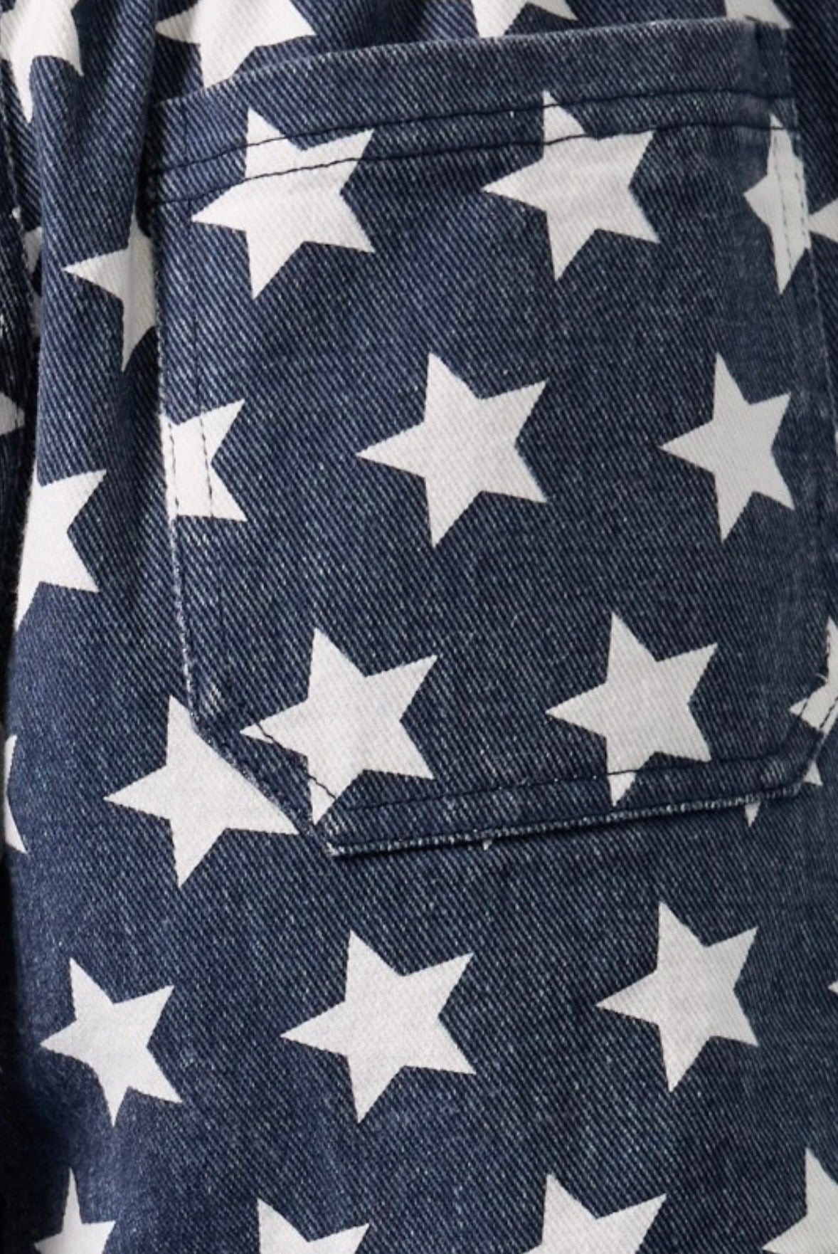 Denim Star Shorts