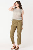 Sage Knit Tie Tank