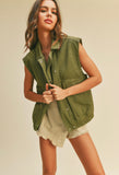Olive Utility Vest