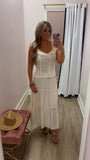 Ecru Maxi Skirt