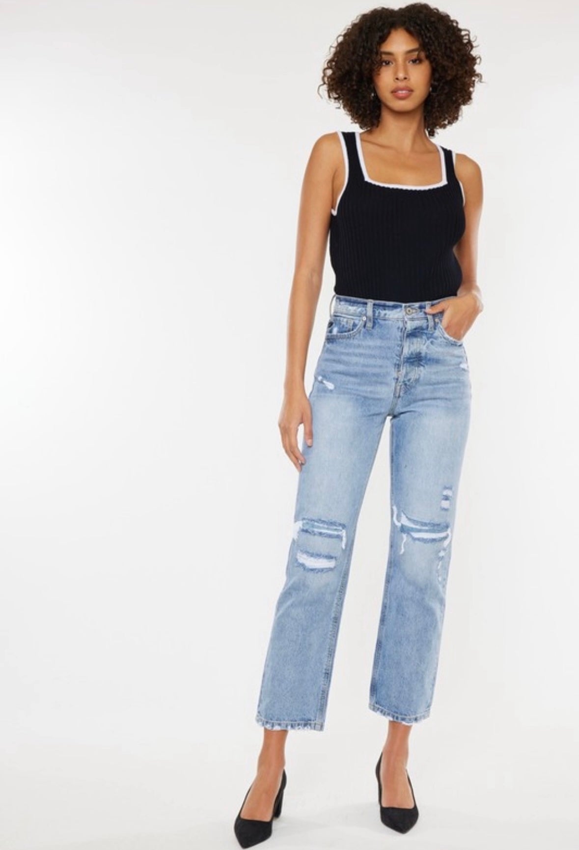 High Rise 90’s Boyfriend Jeans