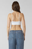 White Sports Bra