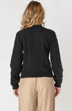 Black Half Zip Sweater