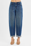 Peyton High Rise Barrel Jeans