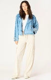 Denim Double Breasted Jacket
