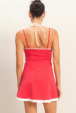 Red Tennis Dress