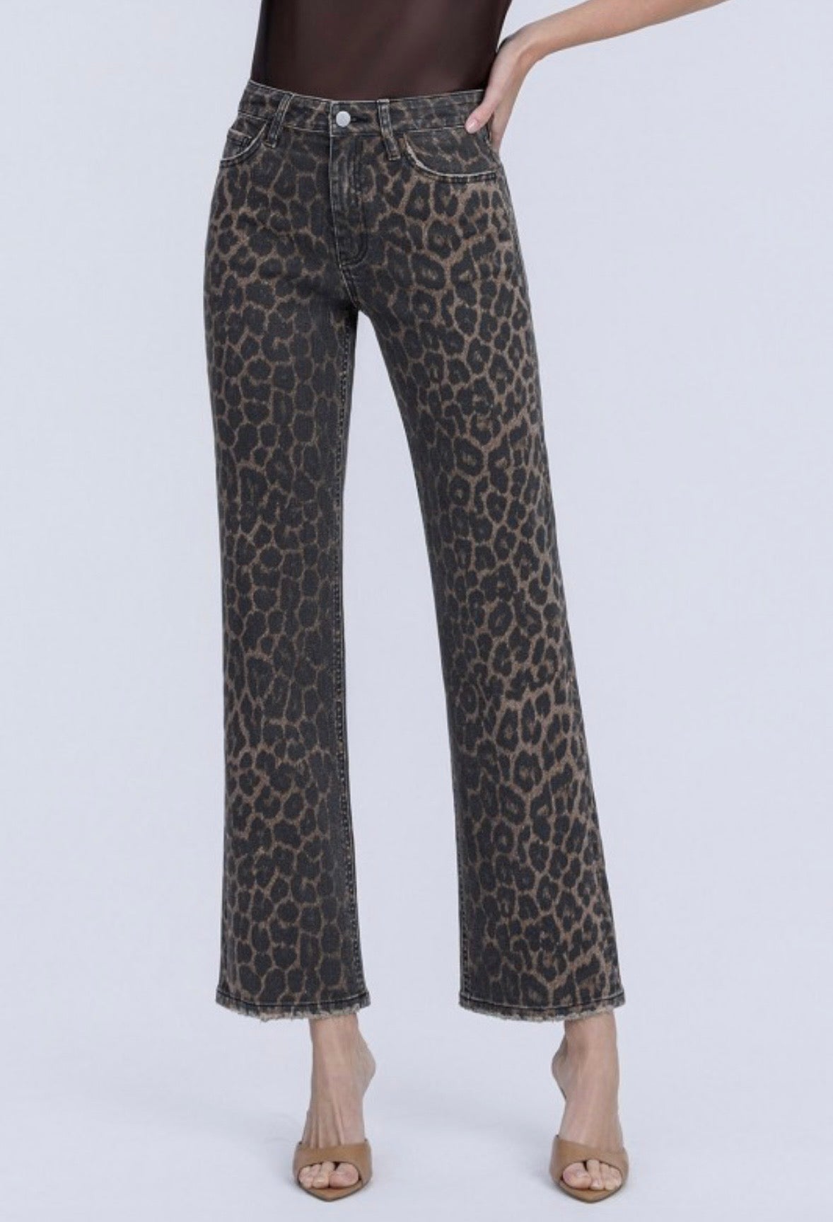 Koko Leopard Jeans