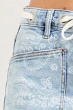 Light Paisley Shorts
