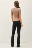 Mocha Layered Cardigan