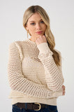 Ivory Crochet Sweater
