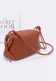 Camel Woven Camera Bag