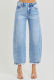 Roxi High Rise Barrel Jeans