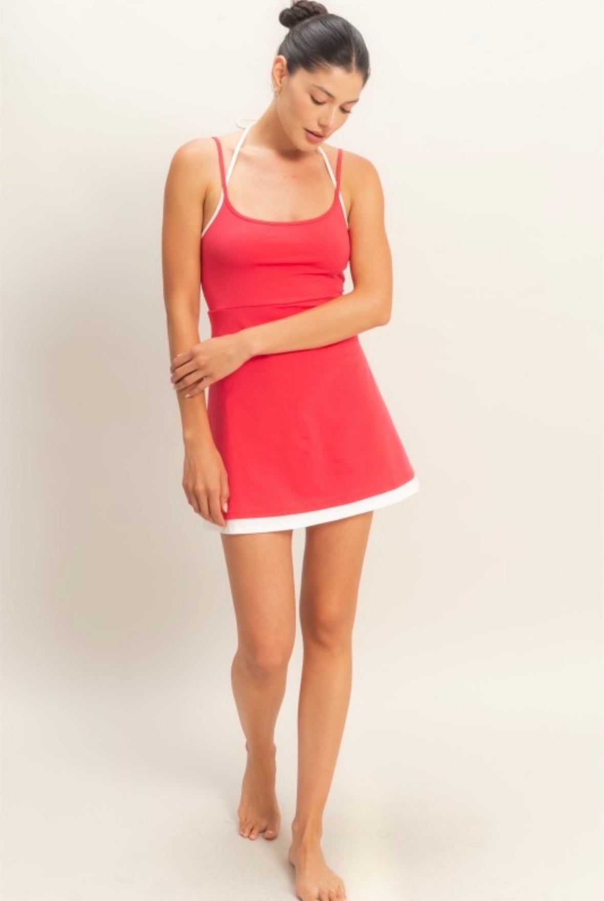 Red Tennis Dress
