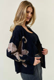 Black Tiger Cardigan