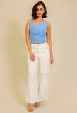 Blue Asymmetric Tank