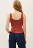 Rust Round Neck Cami