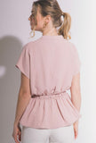 Mauve Tie Top