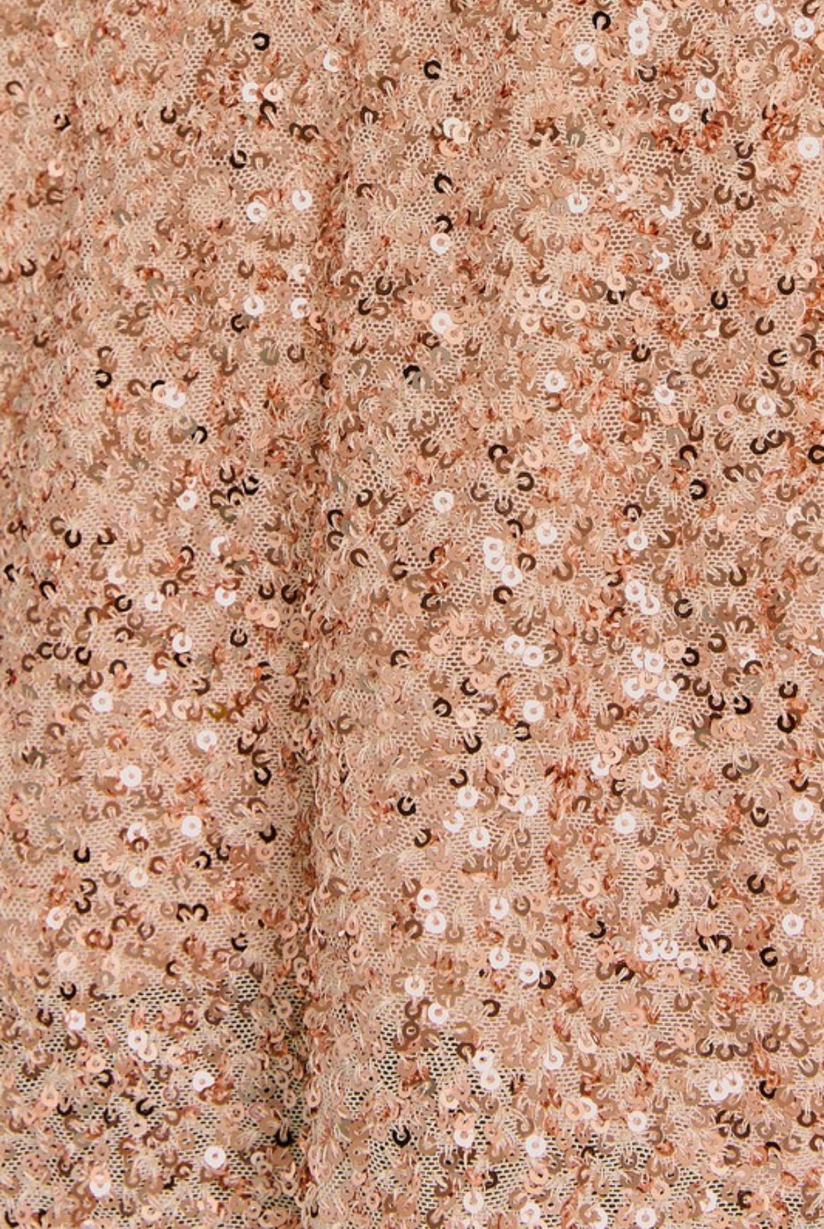 Gold Sequin Babydoll Top