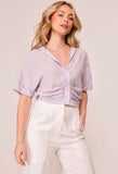 Lavender Pintuck Top