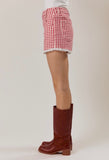 Red Gingham Shorts