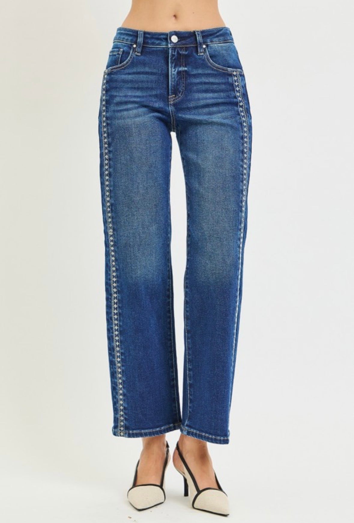 Sia Aztec Ankle Jeans