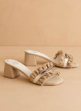 Khaki Julissa Bow Sandals