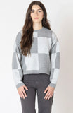 Grey Block Sweater