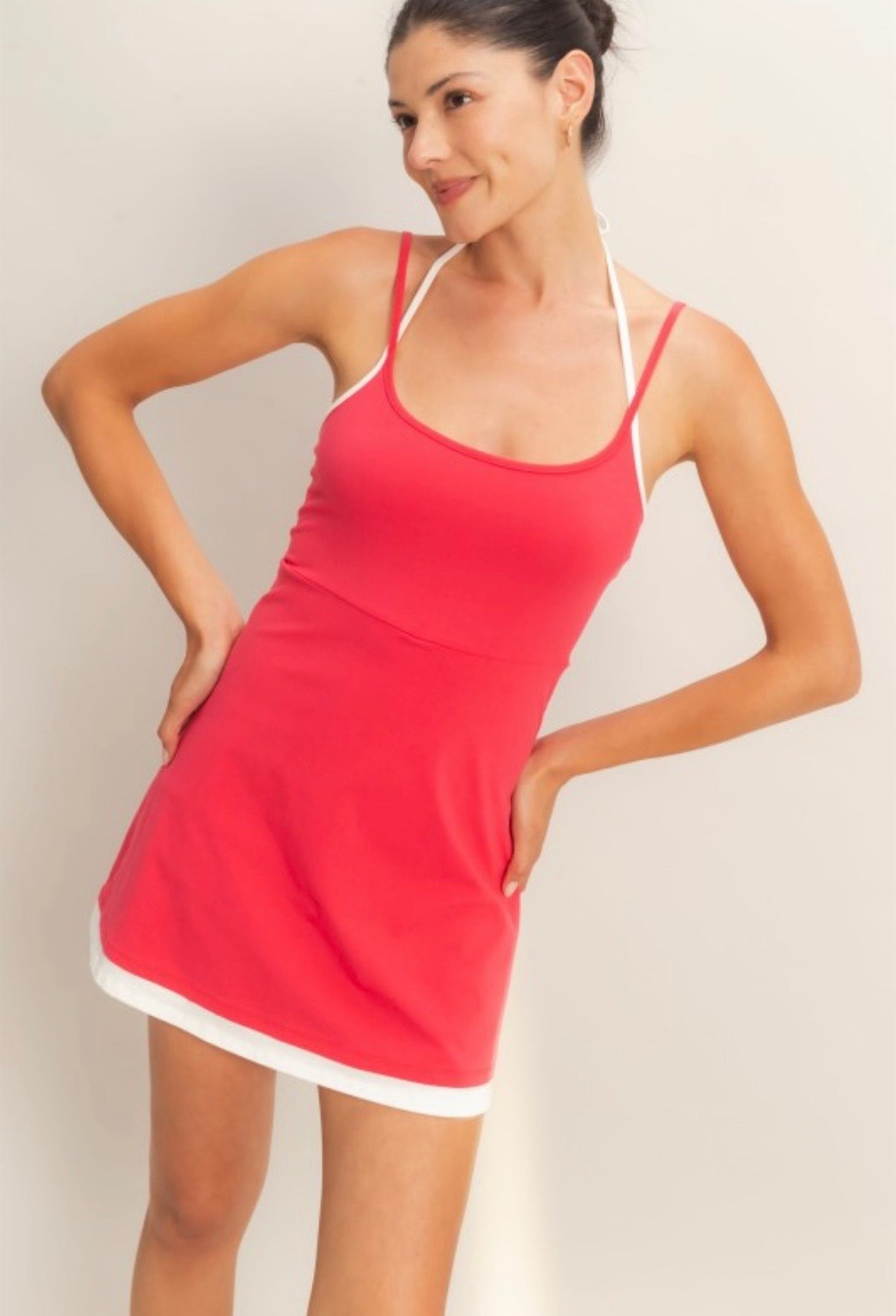 Red Tennis Dress