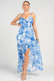 Chelsea Blue Floral Dress