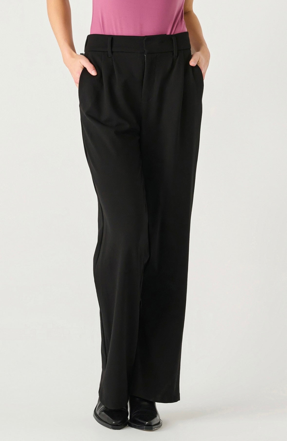 Black Wide Leg Trouser