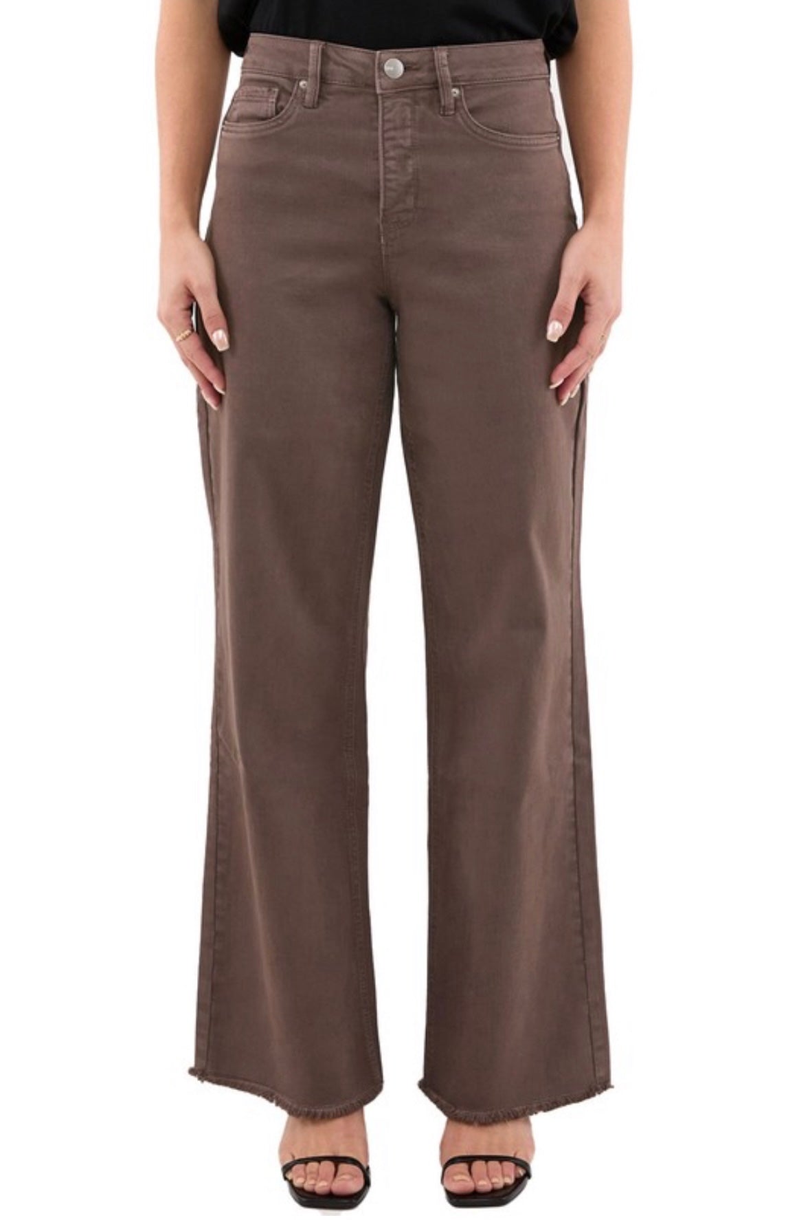 Chloe High Rise Wide Leg Jeans