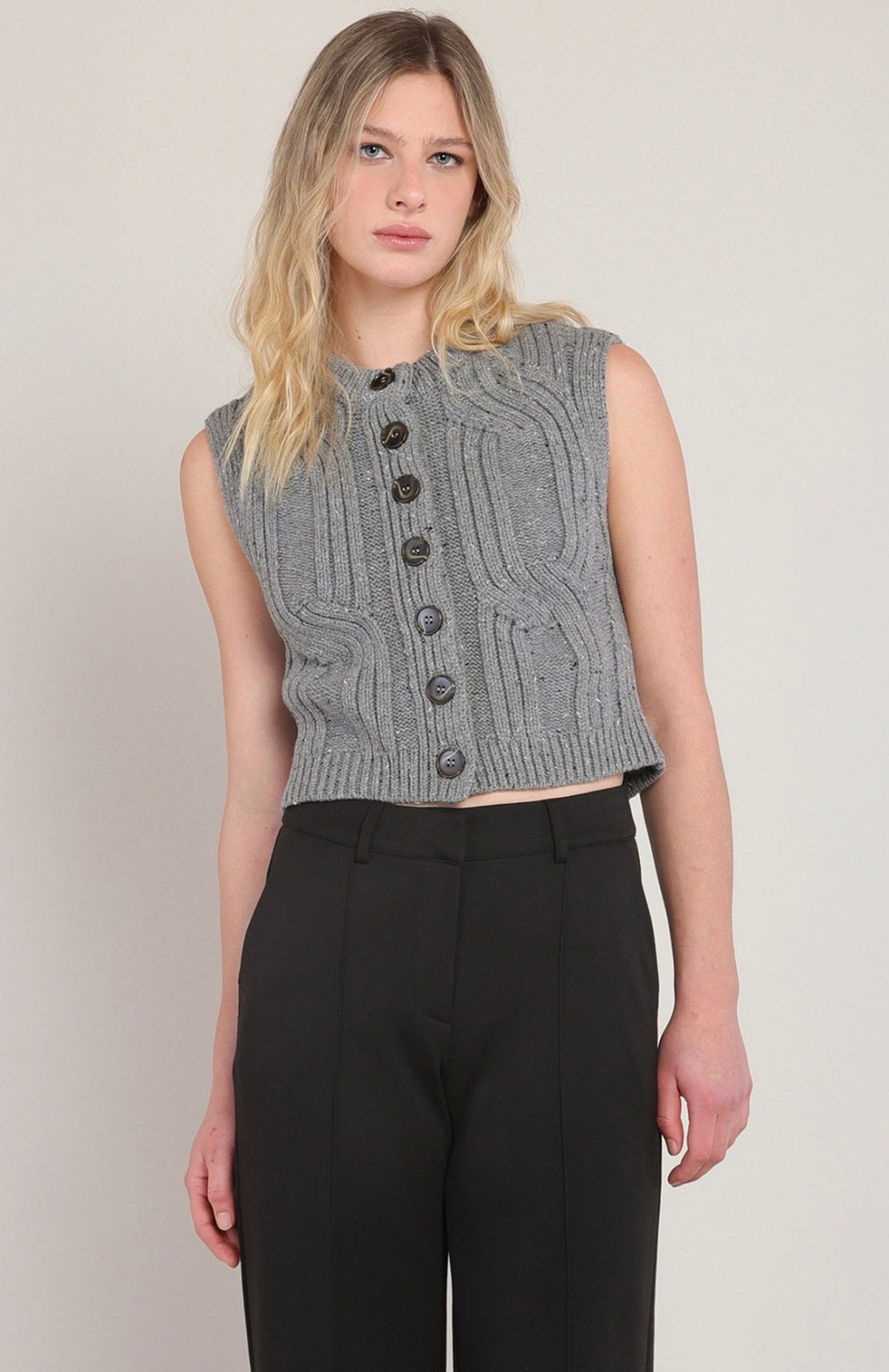 Great Button Sweater Vest