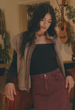 Mocha Sherpa Vest