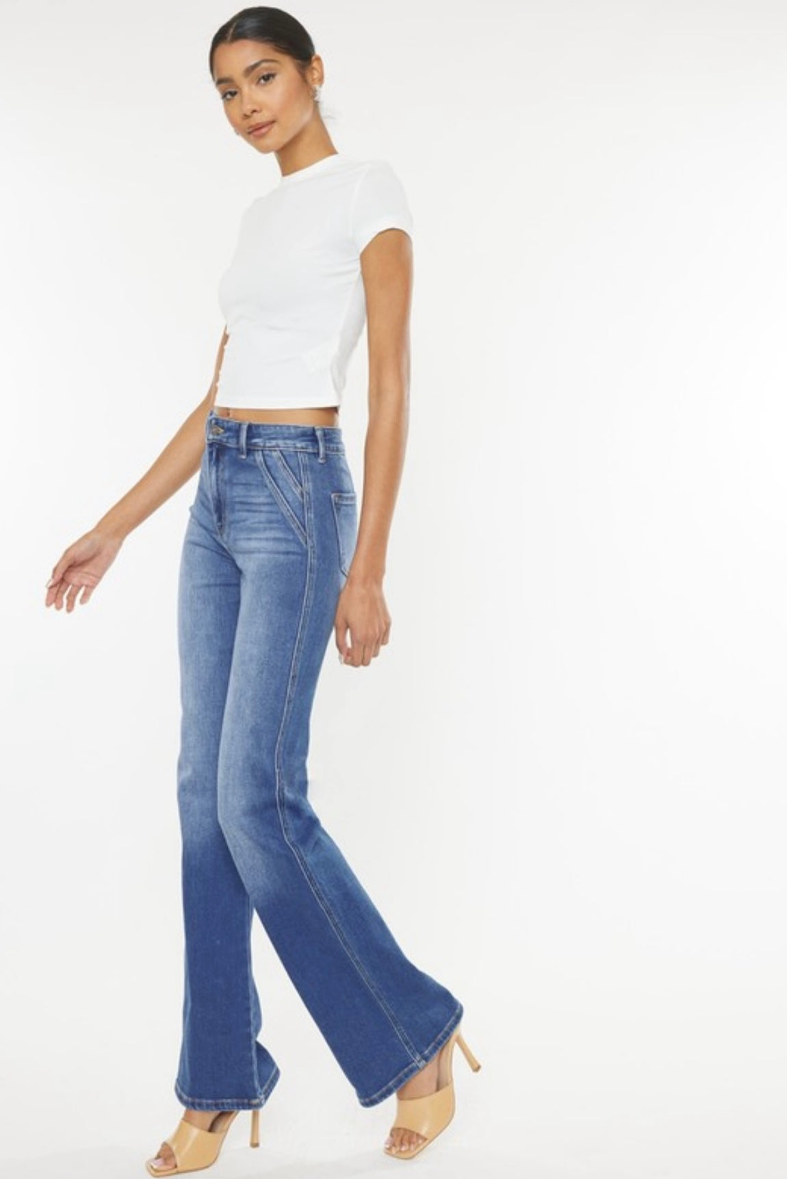 High Rise Holly Flare Jeans
