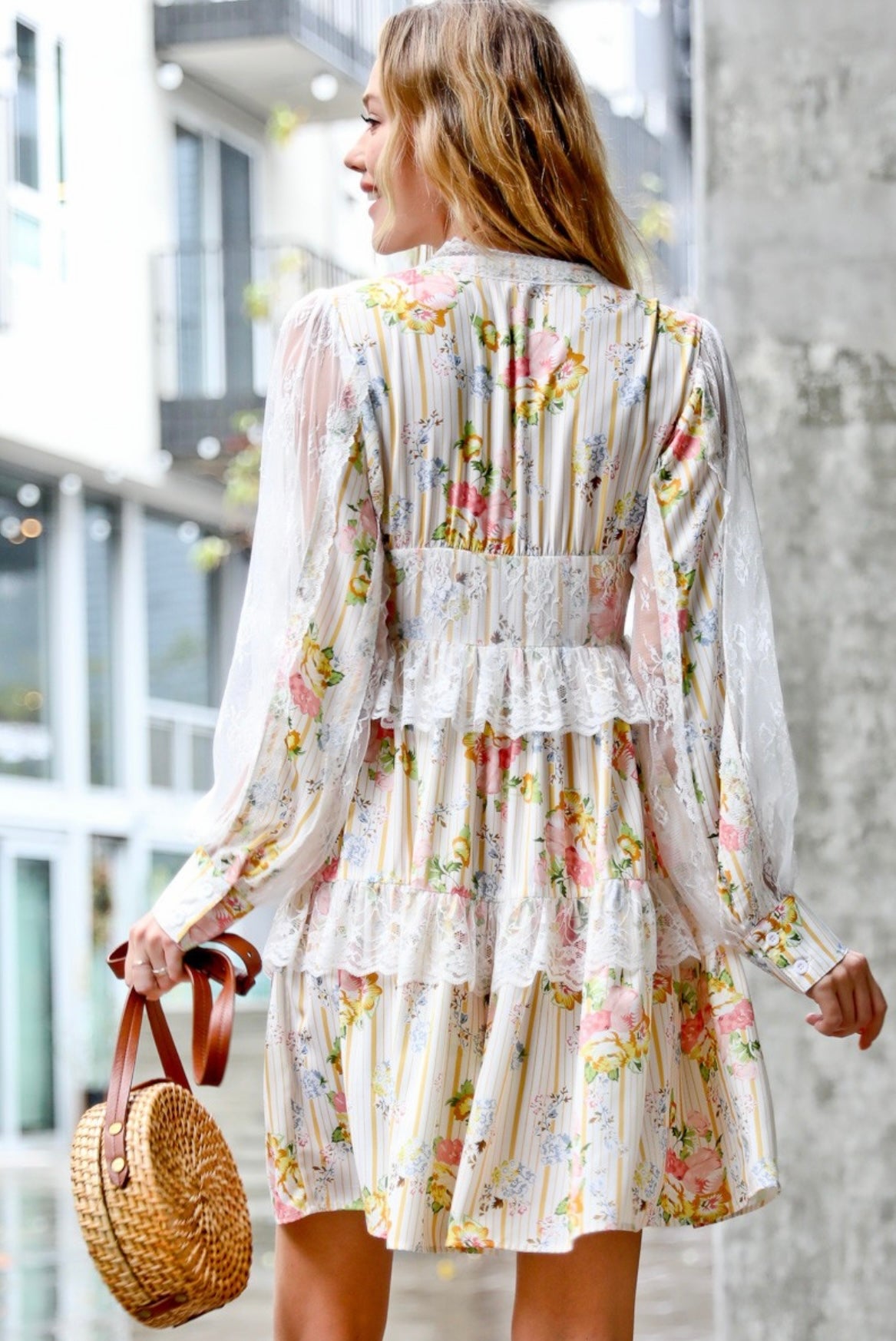 Floral Lace Dress